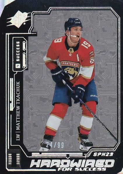 insert karta MATTHEW TKACHUK 23-24 SPx Hardwired for Success /99